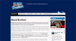 Desktop Screenshot of bloodbrothersmusical.com